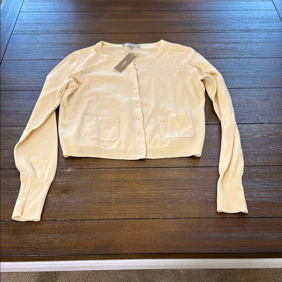 J. Crew Crewneck cardigan in premium ultrafine cotton Size XXS - Picture 4 of 12